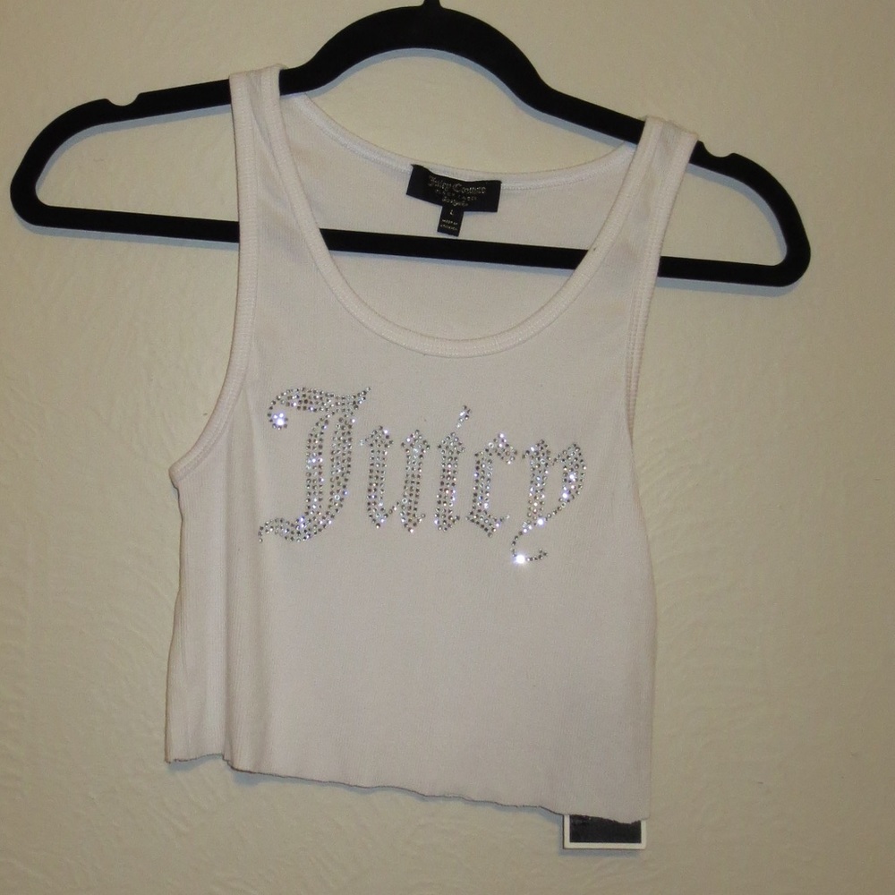 Juicy Couture Black Label Rhinestone Tank